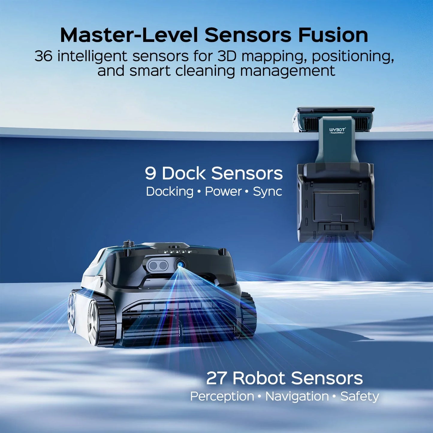 WYBOT S3 Robotic Pool Cleaner