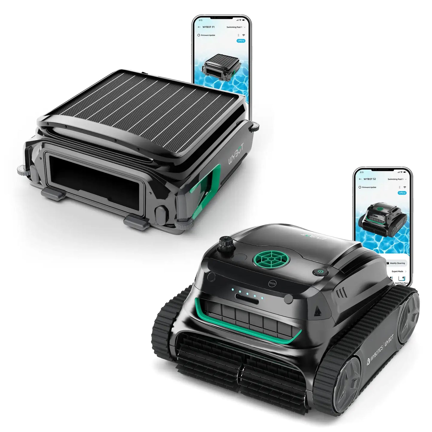 WYBOT Full Pool Solution Bundle-S2  & F1
