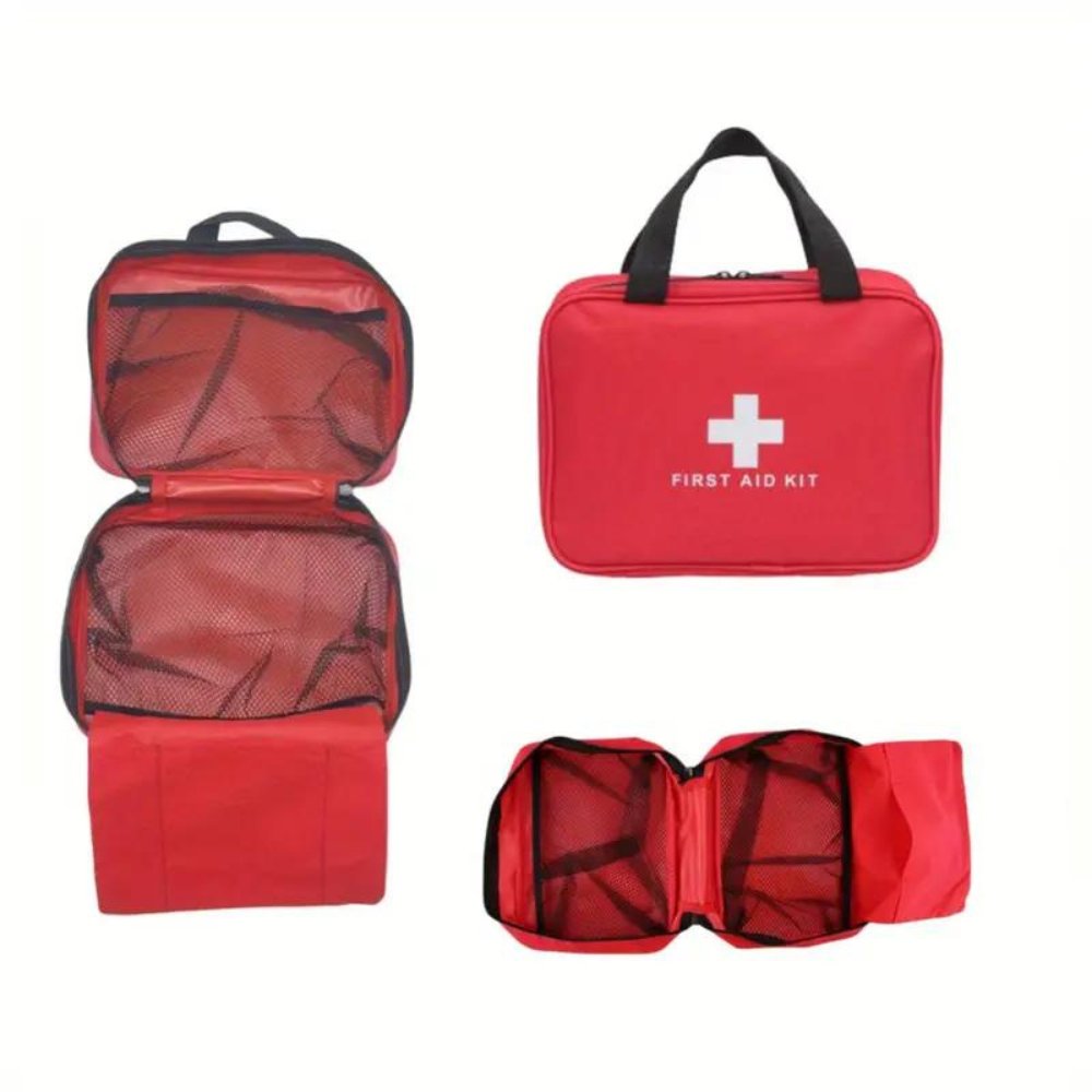 173-Piece Outdoor First Aid Kit – Portable Emergency Survival Bag for Hiking, Camping, Travel, and Home Safety