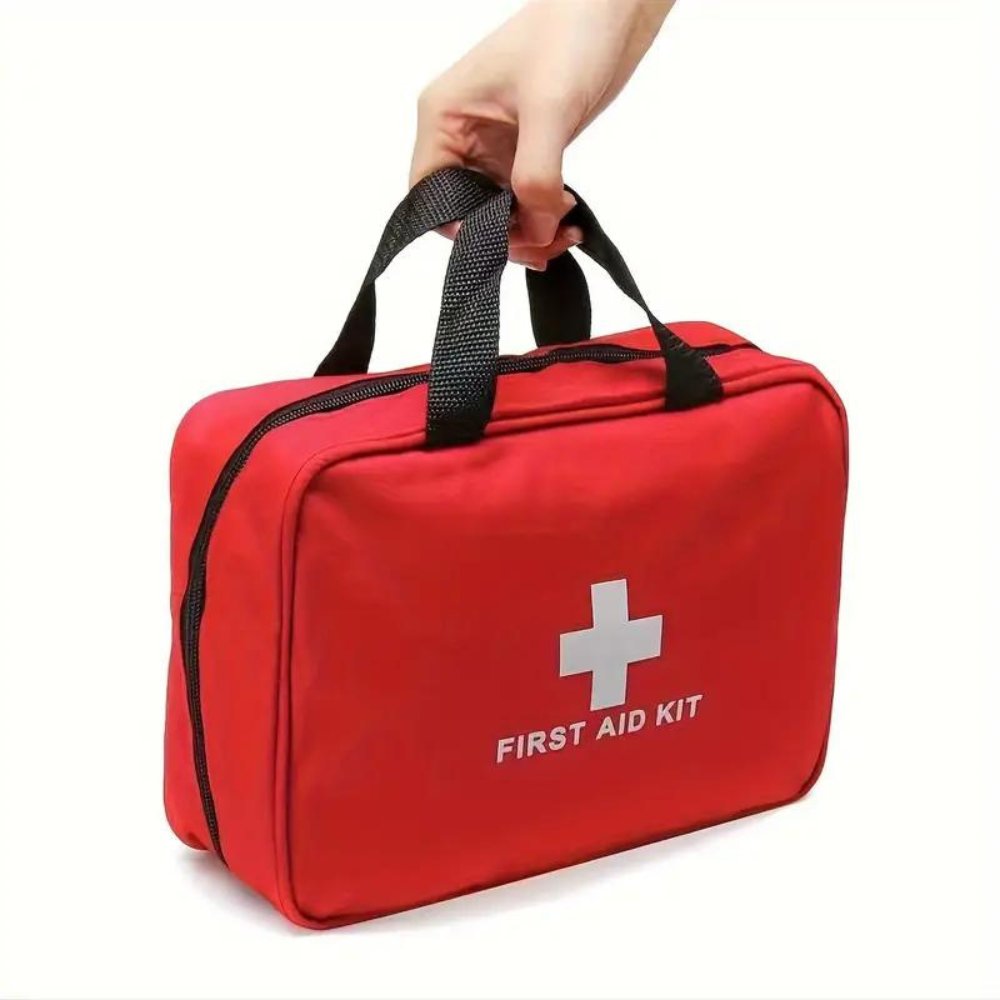173-Piece Outdoor First Aid Kit – Portable Emergency Survival Bag for Hiking, Camping, Travel, and Home Safety